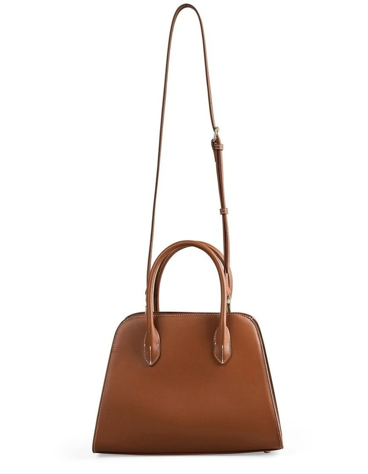 Bowler Bag in Dark Tan image 5