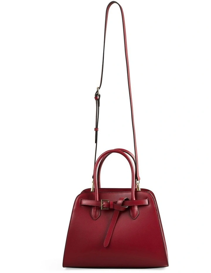 Bowler Bag in Crimson image 1