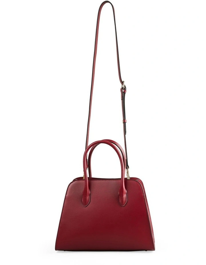 Bowler Bag in Crimson image 5
