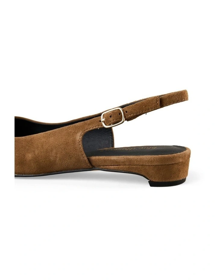 Agnes Slingback Shoe in Tobacco image 5