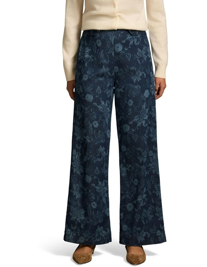 Wide Leg Jeans in Blue image 1