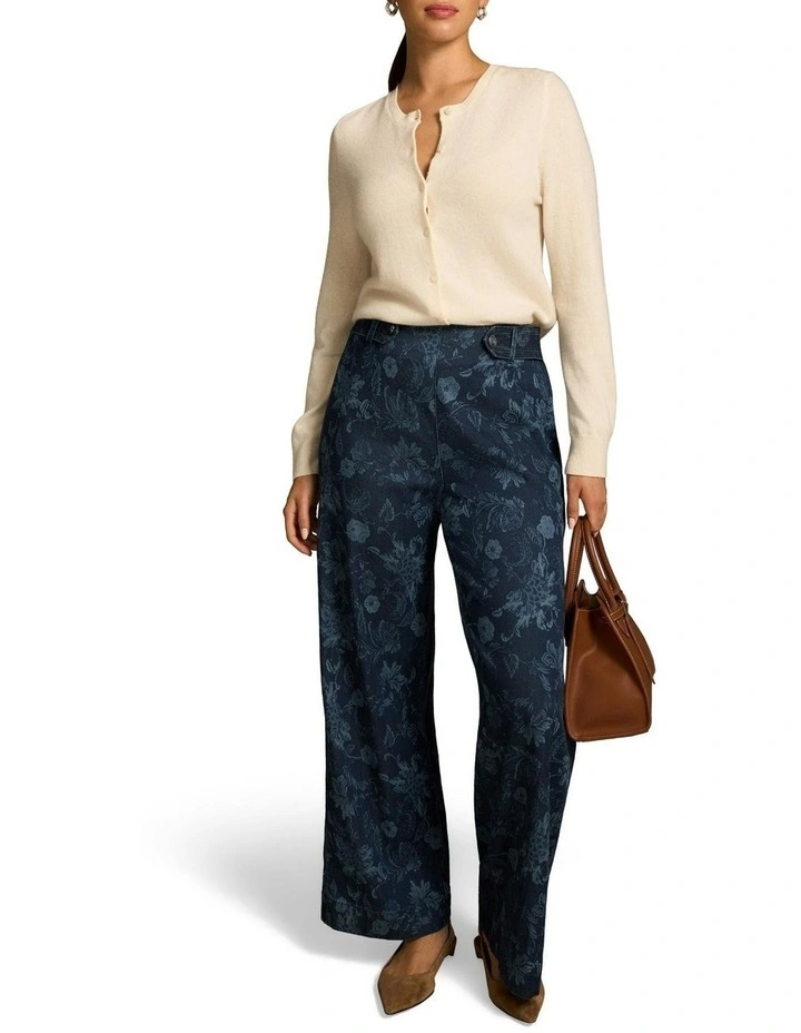 Wide Leg Jeans in Blue image 3