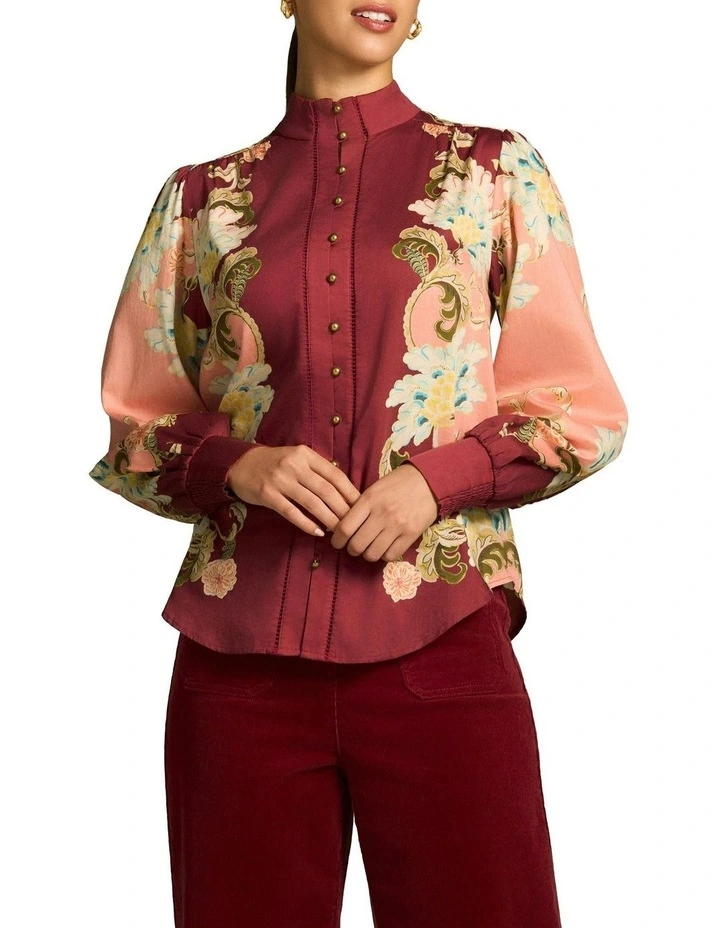 Rococo Shirt in Red image 1