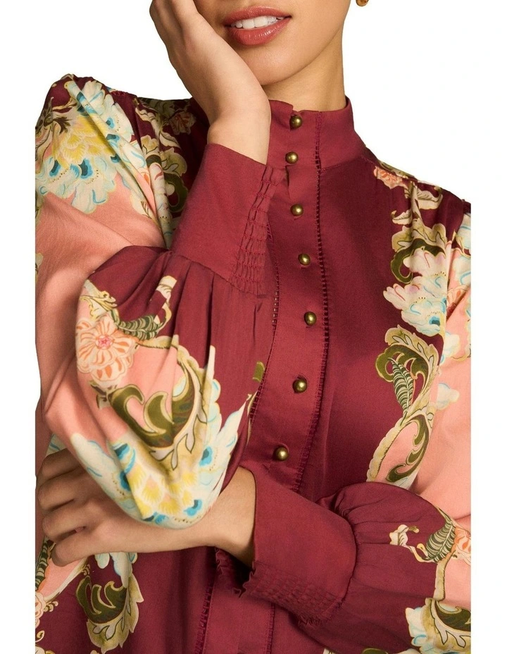 Rococo Shirt in Red image 4