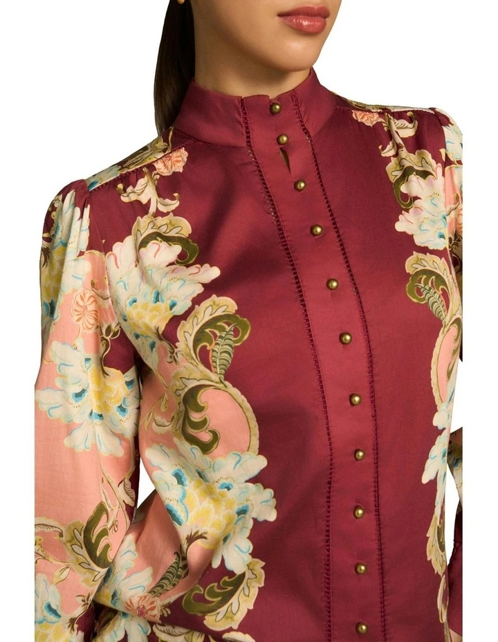 Rococo Shirt in Red image 5