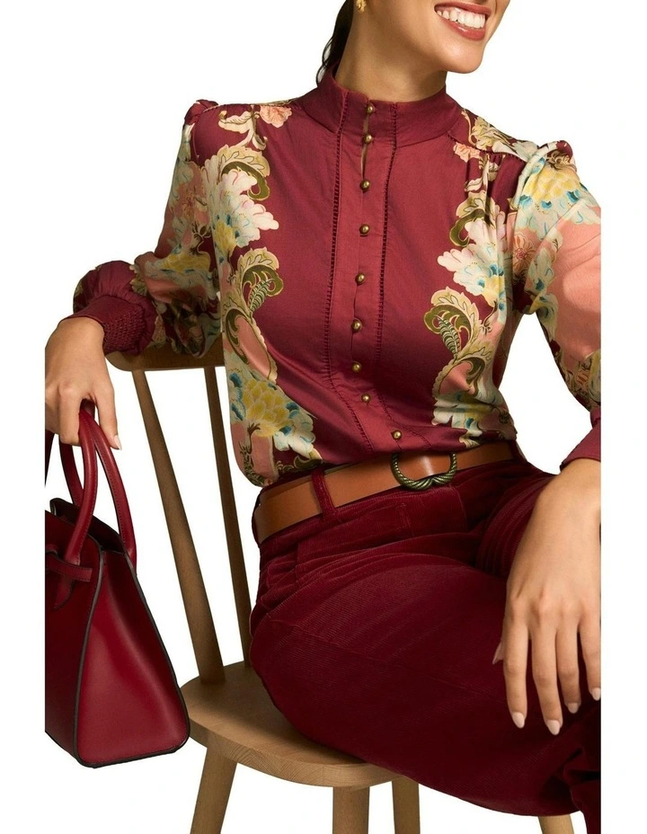 Rococo Shirt in Red image 6