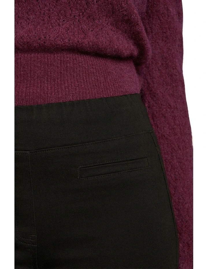 Bengajean Le Flare Pant in Black image 5