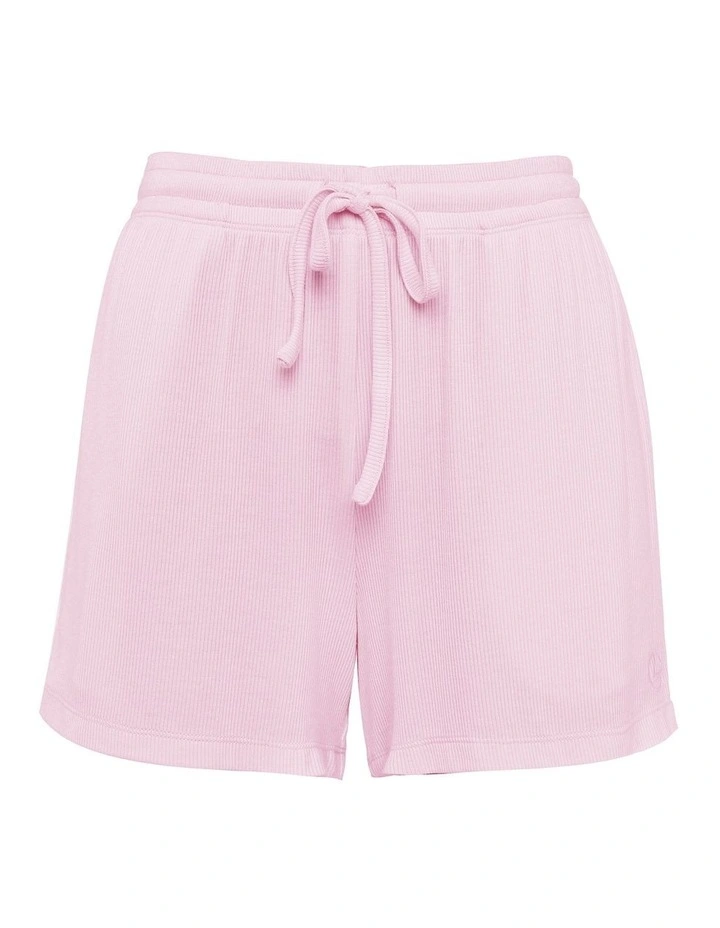 Adelaide Ribbed Shorts in Pink image 5