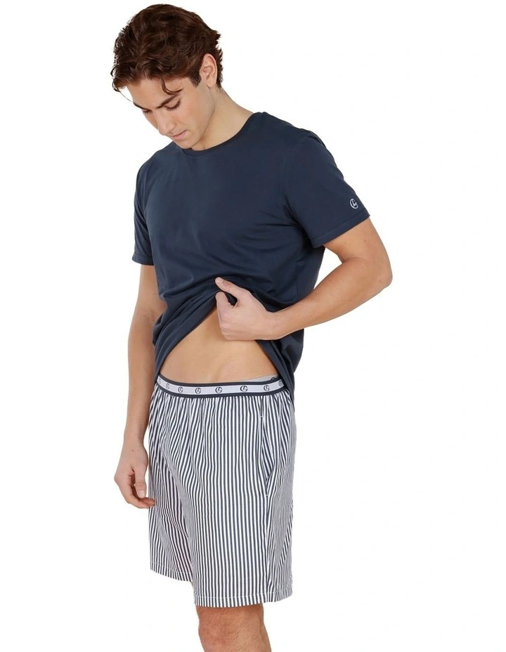 Noah Cotton Short Pyjama Set in Two Tone image 5