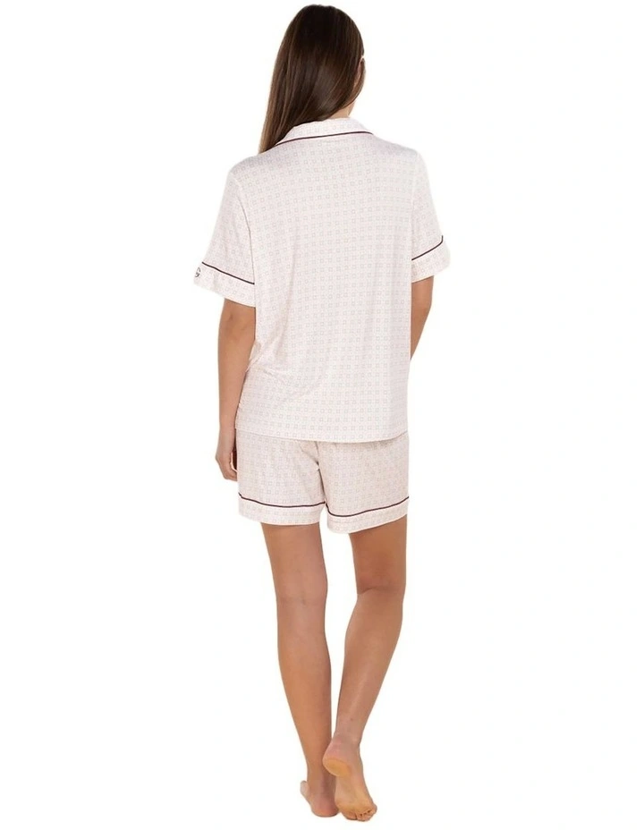 Penelope Bamboo Short Set in Pink image 2