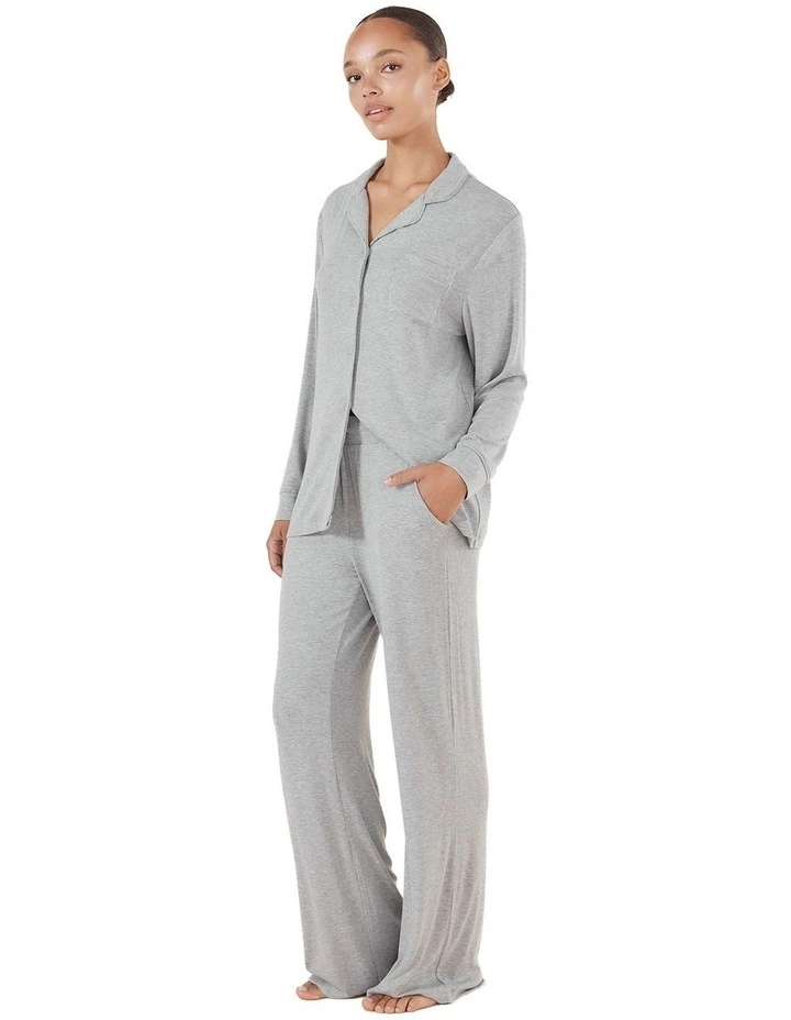 Emilia Ribbed Lounge PJ set image 3