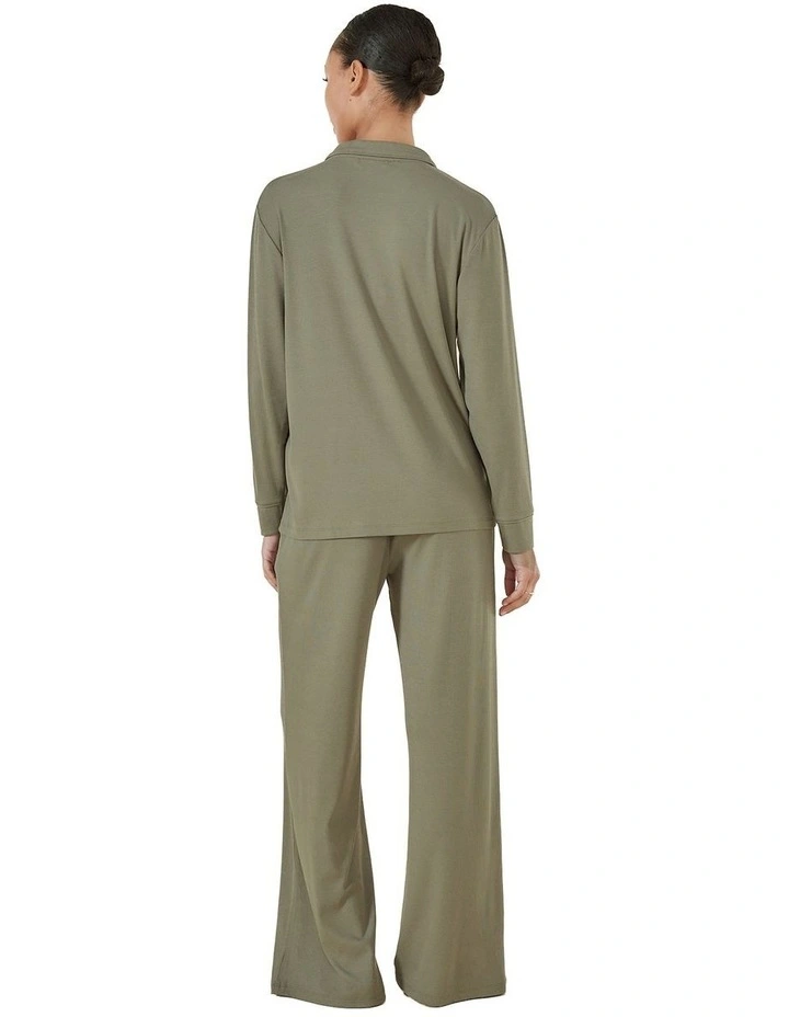 Emilia Ribbed Lounge PJ set image 2