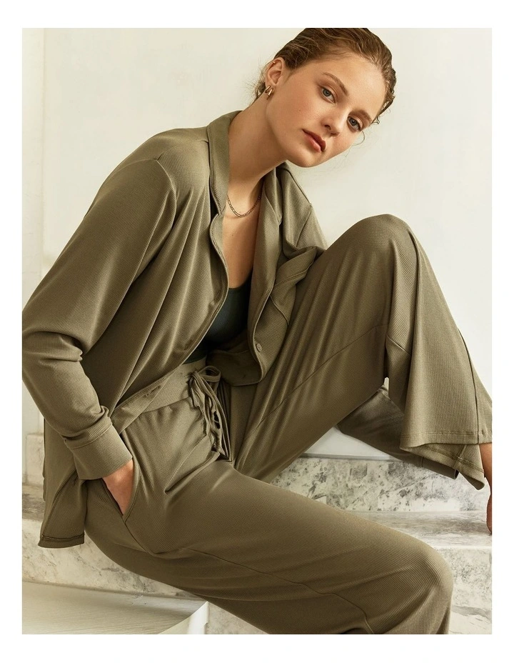 Emilia Ribbed Lounge PJ set image 5