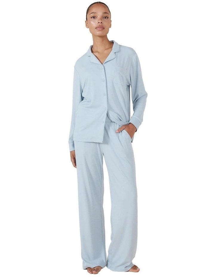 Emilia Ribbed Lounge PJ set image 1