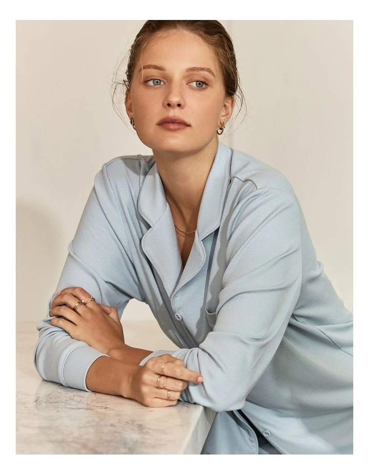 Emilia Ribbed Lounge PJ set image 5