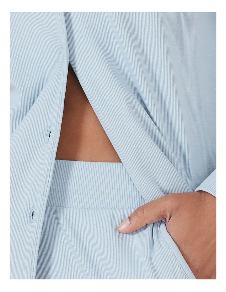 Emilia Ribbed Lounge PJ set image 7