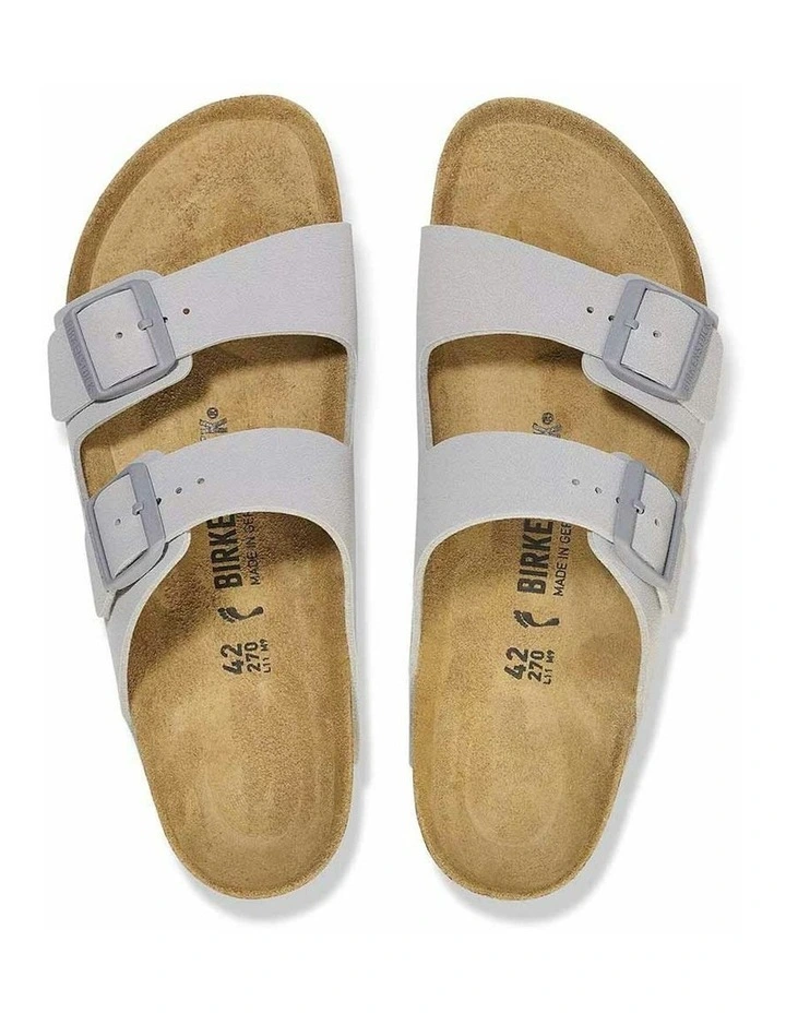 Regular Arizona Birko Flor Sandals in Stone Coin image 4