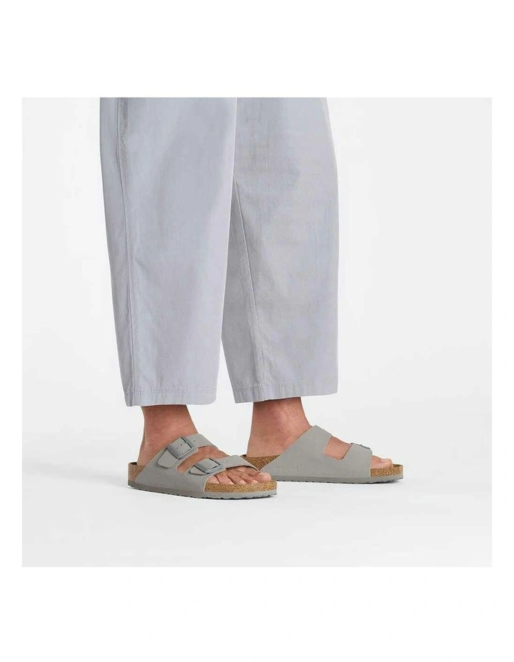 Regular Arizona Birko Flor Sandals in Stone Coin image 7