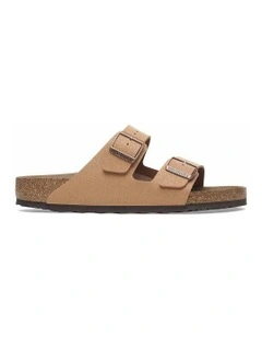 Arizona BirkiBuc Vegan Sandals Regular in Pecan