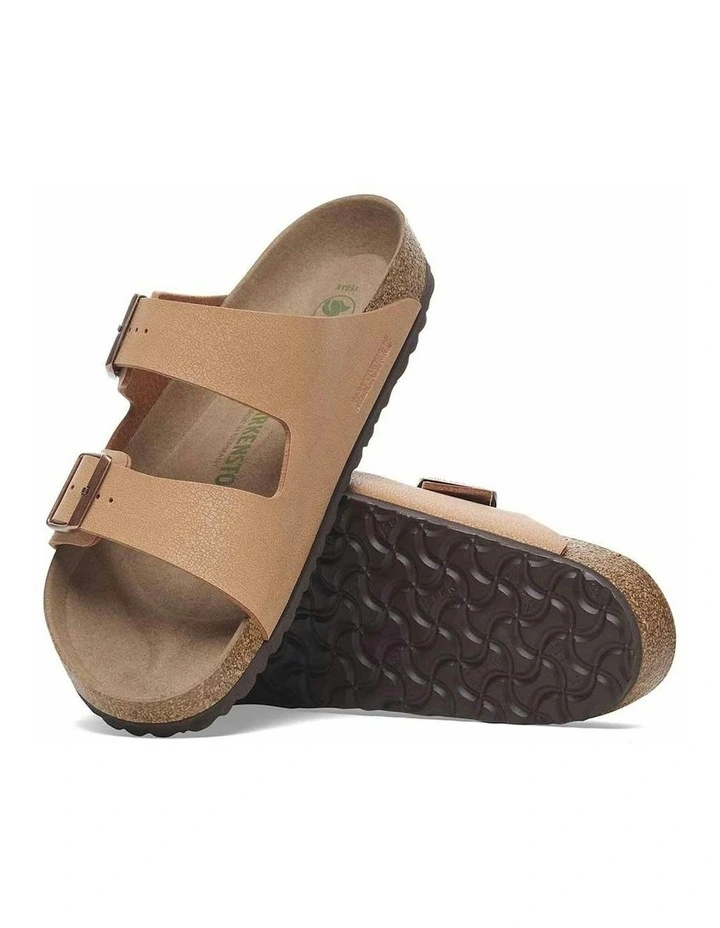 Arizona BirkiBuc Vegan Sandals Regular in Pecan image 5
