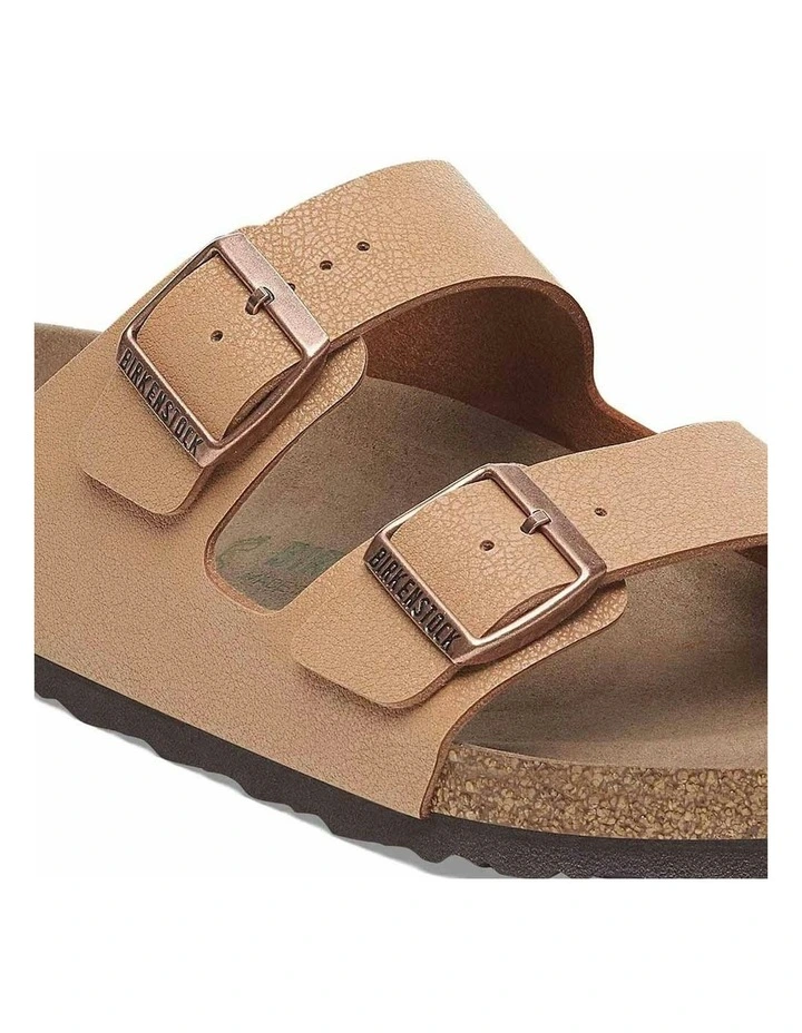 Arizona BirkiBuc Vegan Sandals Regular in Pecan image 6