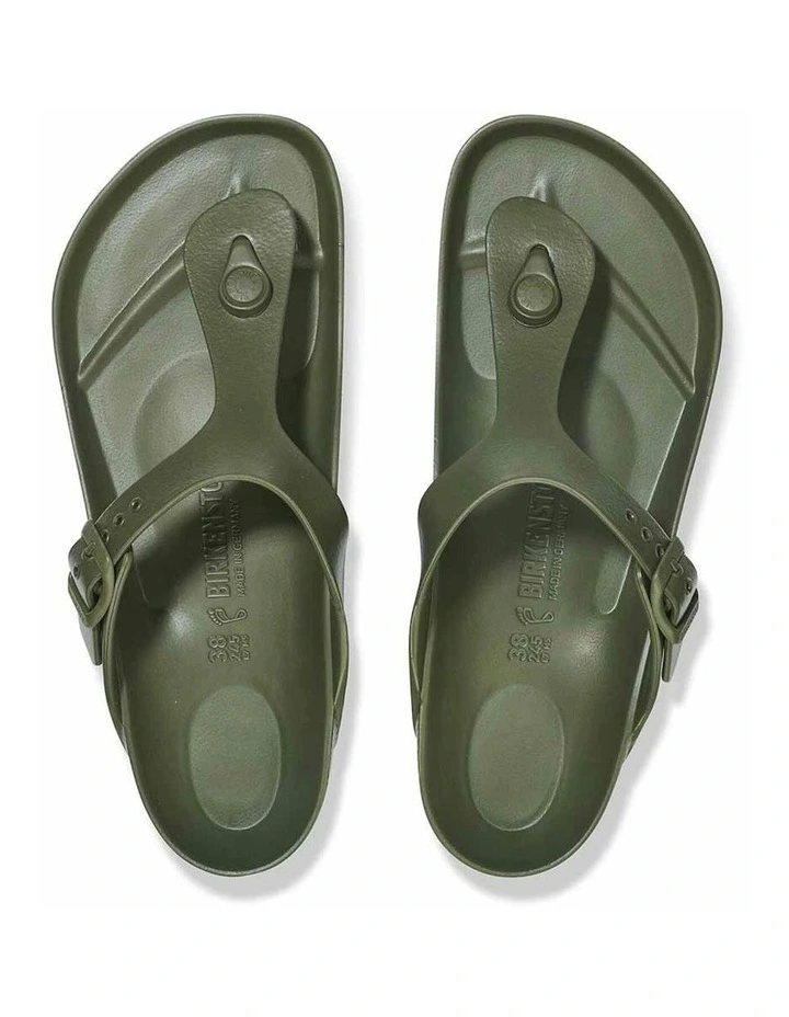 Gizeh EVA Sandals Regular in Khaki image 4