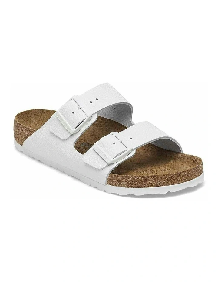 Arizona Leather Sandals in White image 2