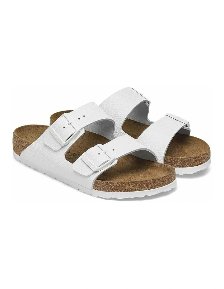 Arizona Leather Sandals in White image 3