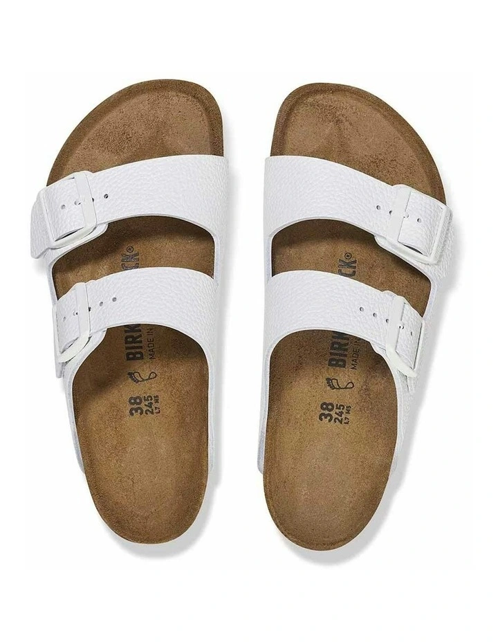 Arizona Leather Sandals in White image 4