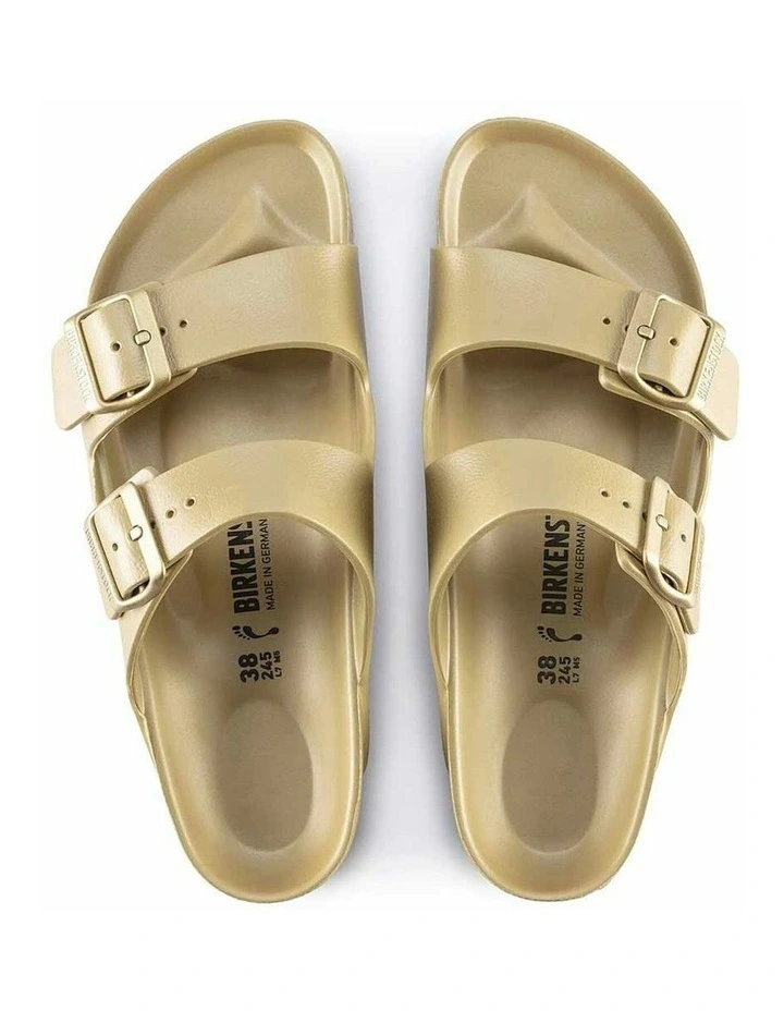 Arizona EVA Sandals Narrow in Glamour Gold image 2