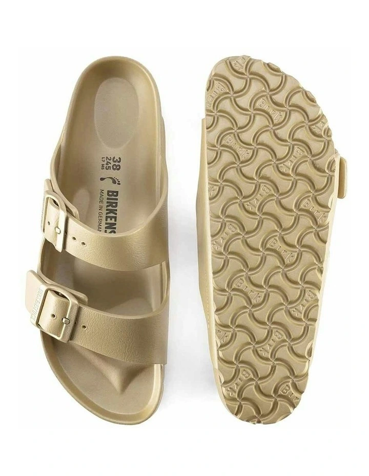 Arizona EVA Sandals Narrow in Glamour Gold image 7