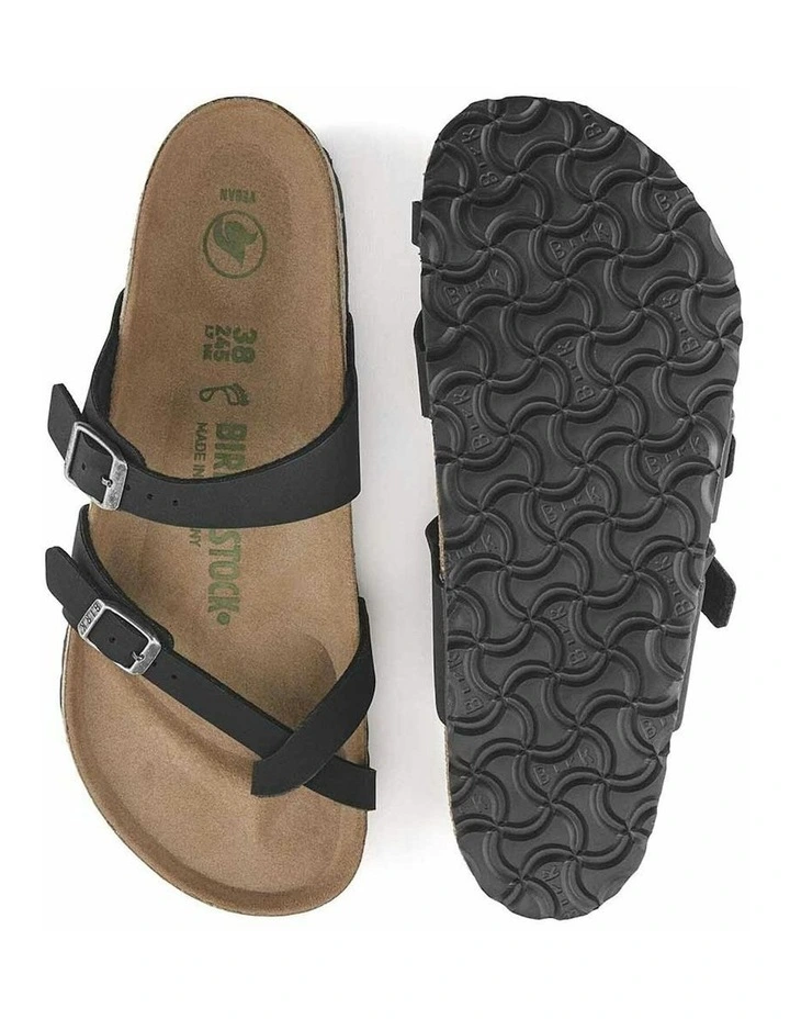 Mayari BirkiBuc Vegan Sandals Narrow in Black image 5