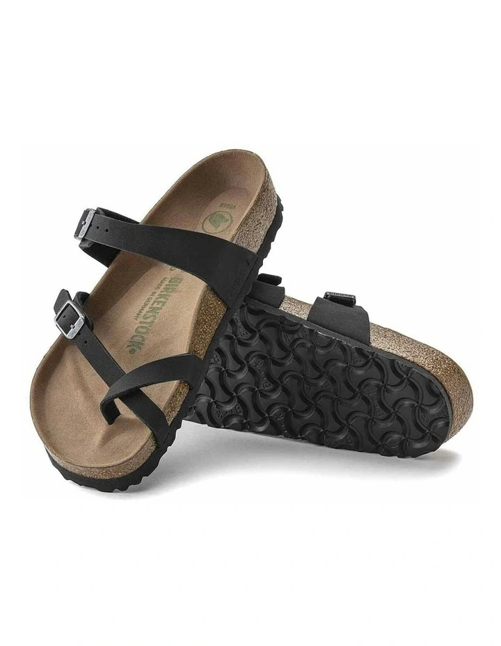 Mayari BirkiBuc Vegan Sandals Regular in Black image 4