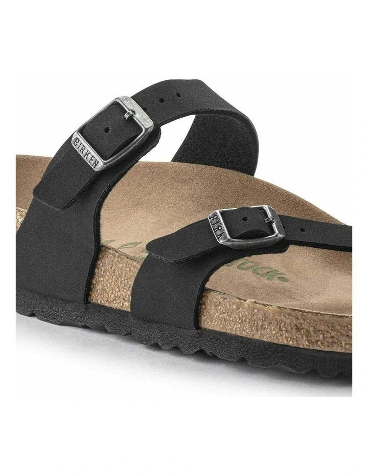 Mayari BirkiBuc Vegan Sandals Regular in Black image 6