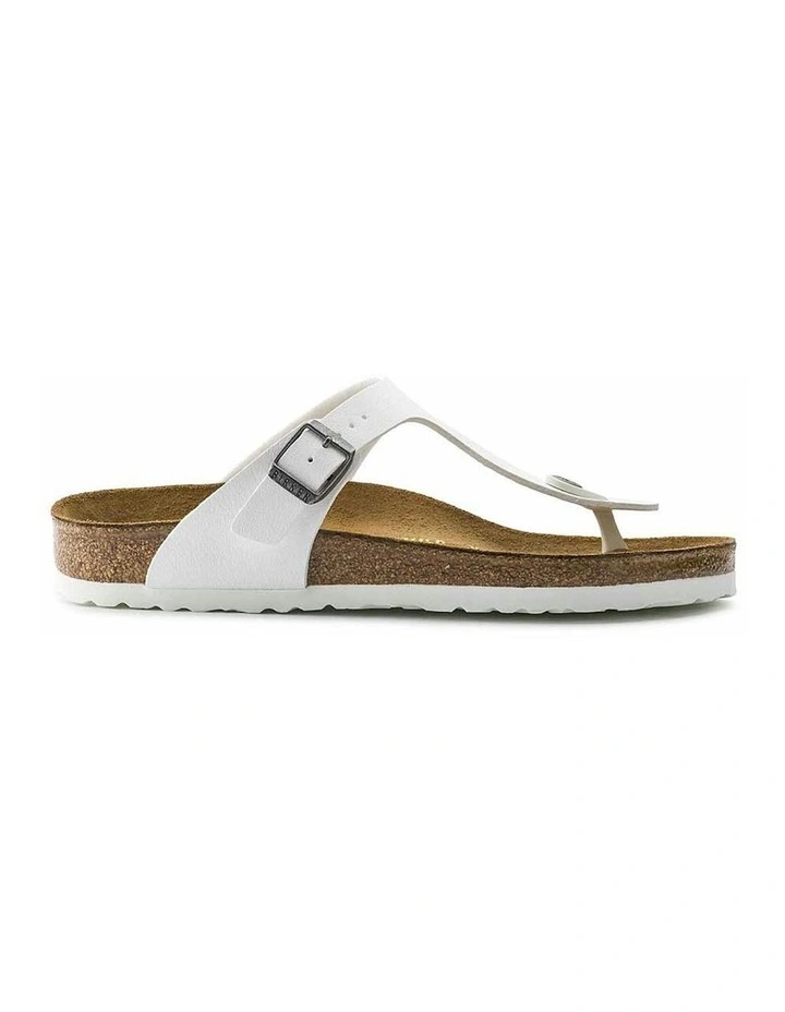 Gizeh BirkoFlor Sandals Regular in White image 1