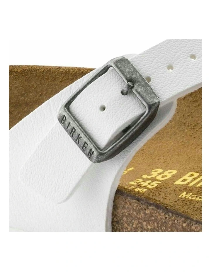 Gizeh BirkoFlor Sandals Regular in White image 6