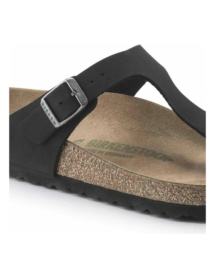 Gizeh Vegan Sandals in Black image 6