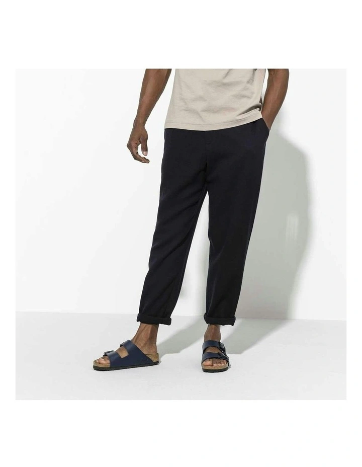 Arizona Birko-Flor Soft Footbed Narrow Sandals in Navy image 7