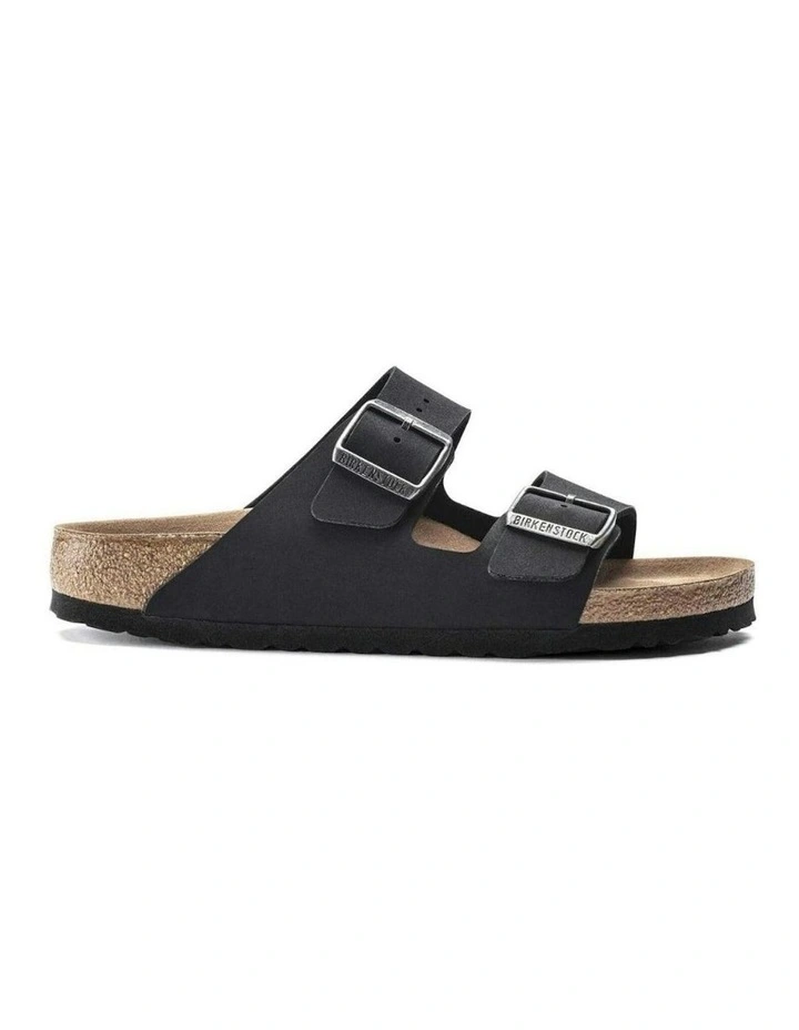 Arizona BirkiBuc Vegan Sandals in Black image 1