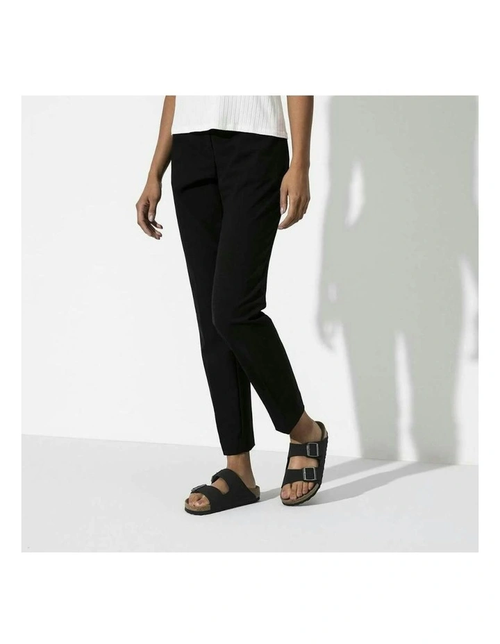 Arizona BirkiBuc Vegan Sandals in Black image 7