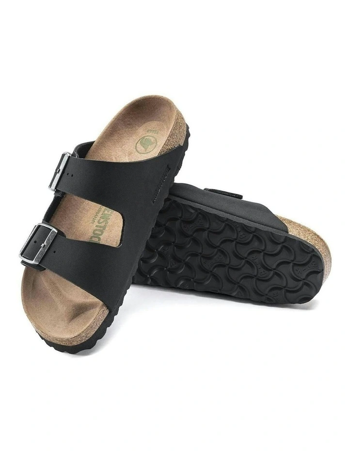 Arizona BirkiBuc Vegan Sandals in Black image 5