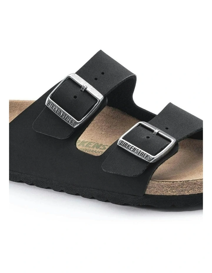 Arizona BirkiBuc Vegan Sandals in Black image 6
