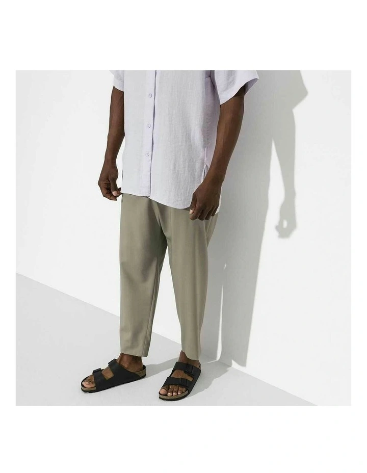 Birkenstock Arizona Semi Exquisite Birko-Flor Sandals - Regular - Triple Black image 7