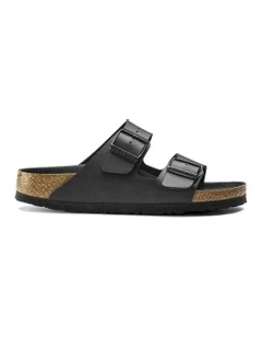 Birkenstock Arizona Semi Exquisite Birko-Flor Sandals - Narrow - Triple Black