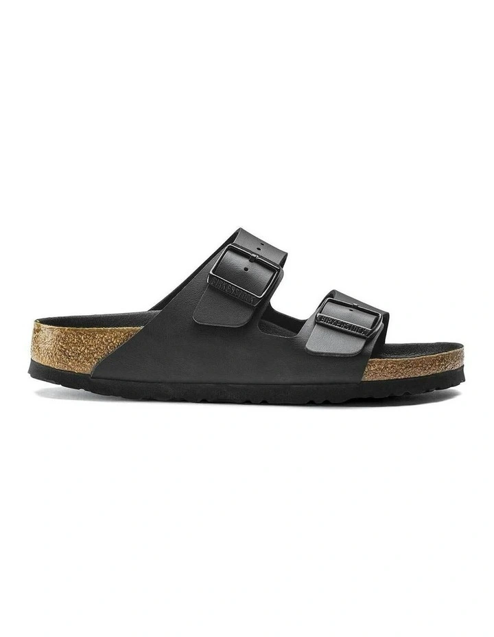 Birkenstock Arizona Semi Exquisite Birko-Flor Sandals - Narrow - Triple Black image 1