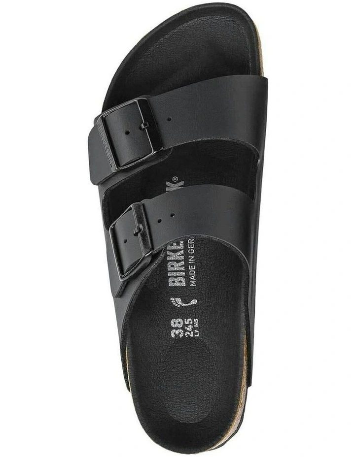 Birkenstock Arizona Semi Exquisite Birko-Flor Sandals - Narrow - Triple Black image 2