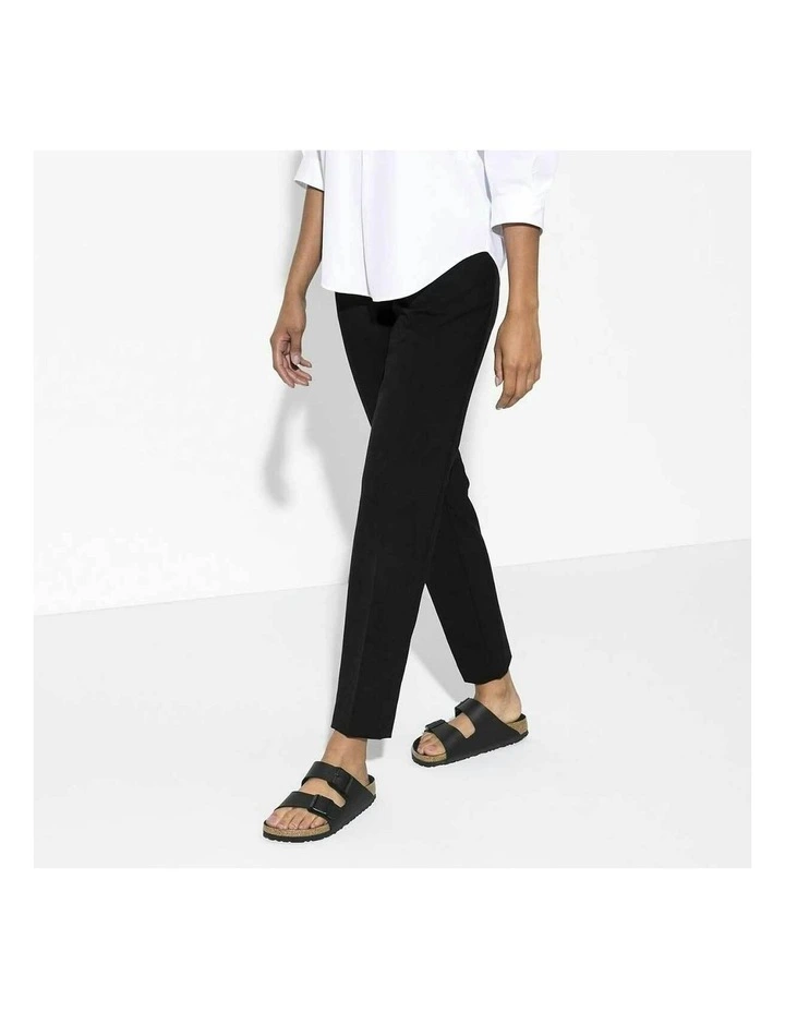 Birkenstock Arizona Semi Exquisite Birko-Flor Sandals - Narrow - Triple Black image 6