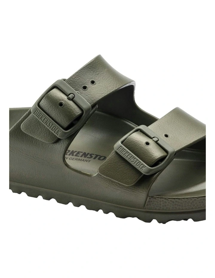 Arizona Eva Narrow Slip On Sandals in Khaki image 5