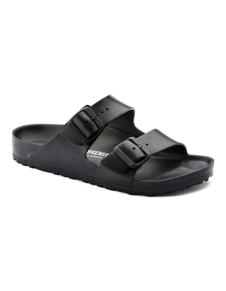 Mens Arizona Eva Slip On Sandals in Black image 1
