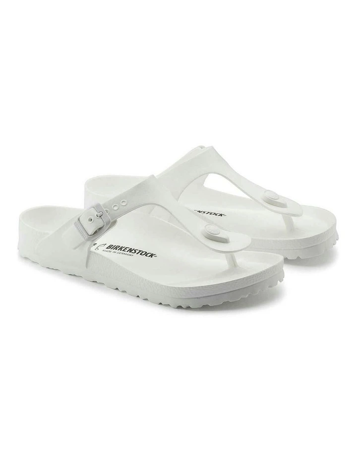 Birkenstock Gizeh EVA Sandals - Regular - White image 6